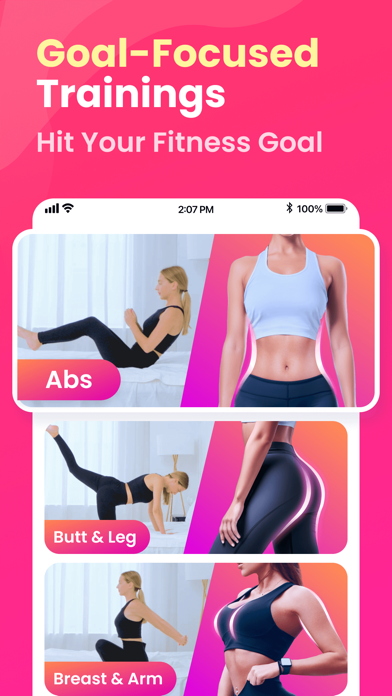 Only7: Fitness & Workout Appのおすすめ画像2