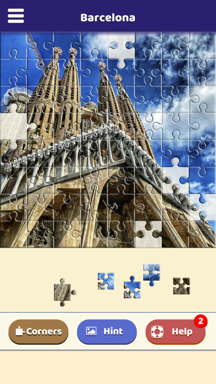 Barcelona Sightseeing Puzzle