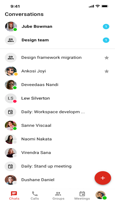 Sunrise Business Collaboration Screenshot