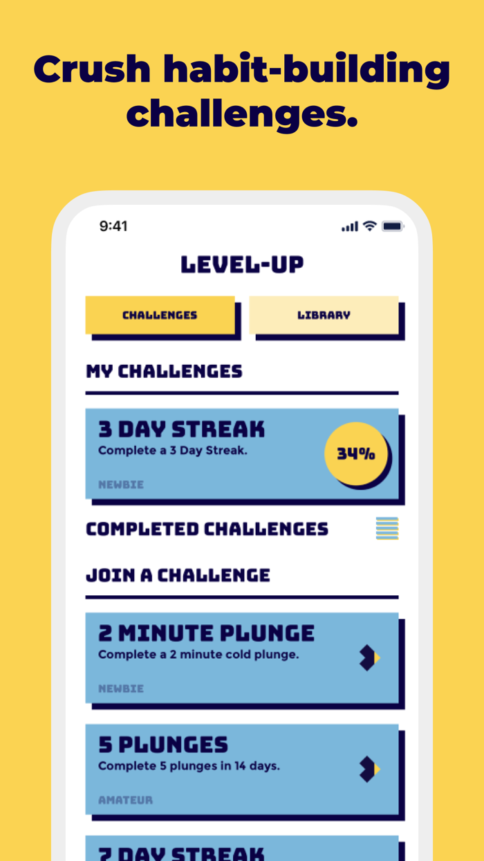 Brisk Cold Plunge Tracker