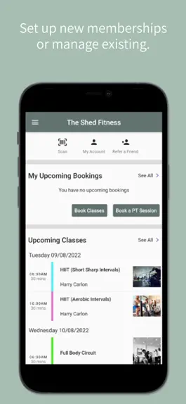 Game screenshot The Shed Fitness apk