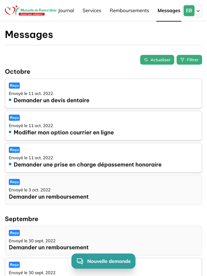 Mutuelle de France Unie