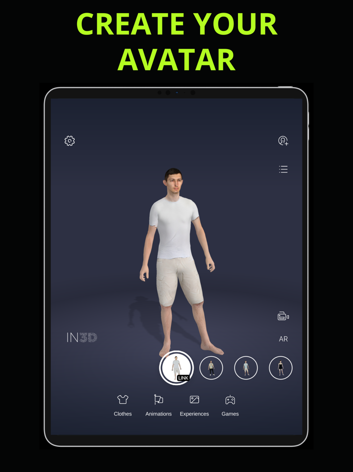 in3D Avatar Creator Pro