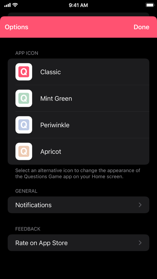 #5. Questions Game (iOS) 由: Tom Sykes