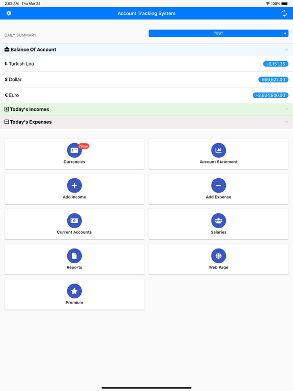 Screenshot #5 pour Account Tracking System