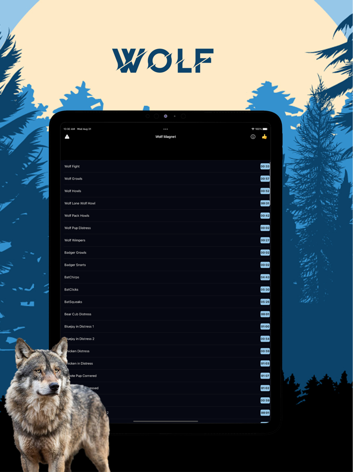 Wolf Magnet - Wolf Sounds