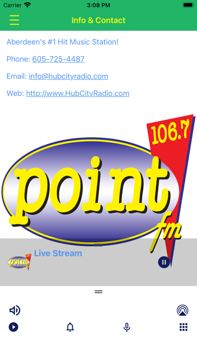 106.7 Point FM Screenshot 3 - AppWisp.com 106.7 Point FM Screenshot 3 - AppWisp.com