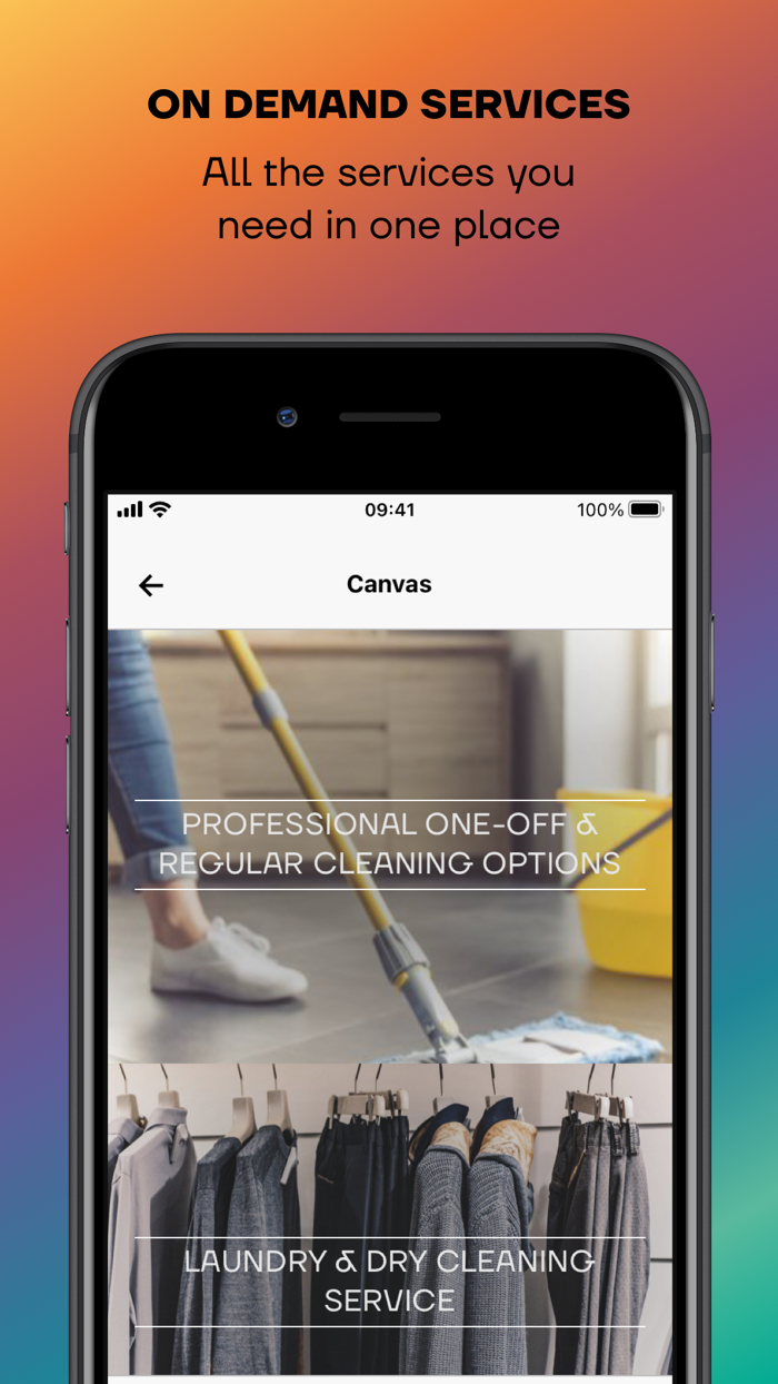 Canvas Service App