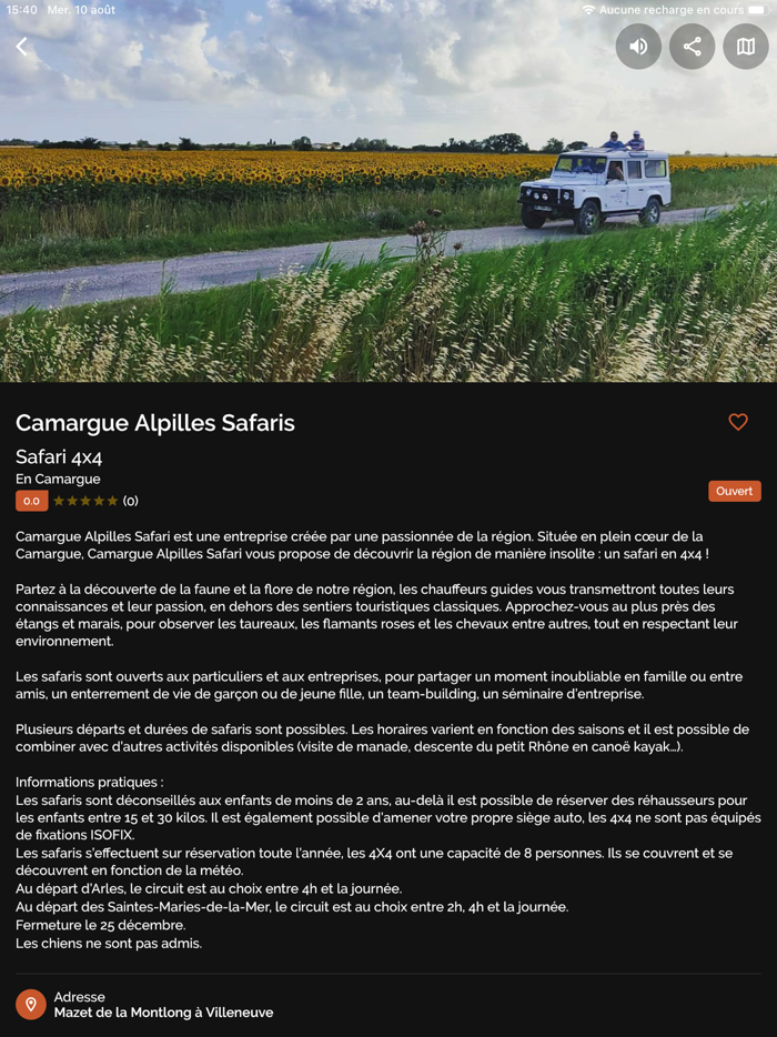 Tourism Arles Camargue