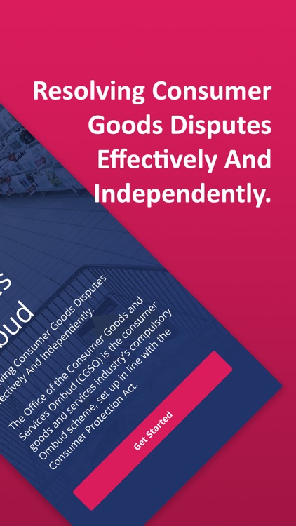 CGSO Mobile Application