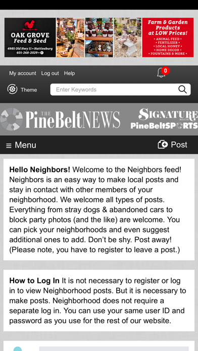 Pine Belt News Screenshot
