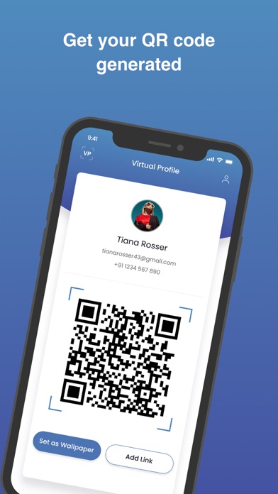 Virtual Profile Screenshot
