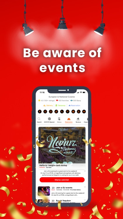 Monyo: Find Restaurant & Menu