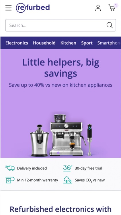 refurbed - Smart Tech Savings
