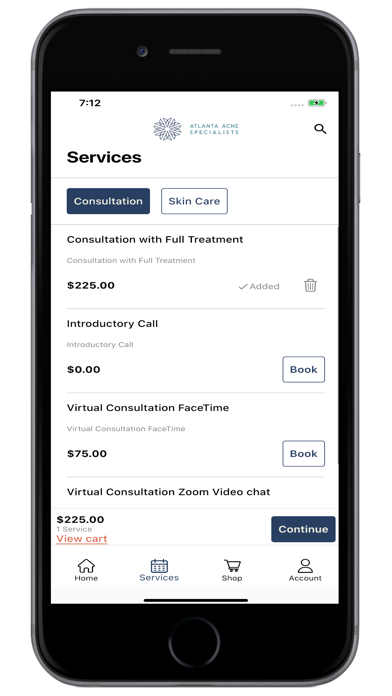 Atlanta Acne Specialists Screenshot
