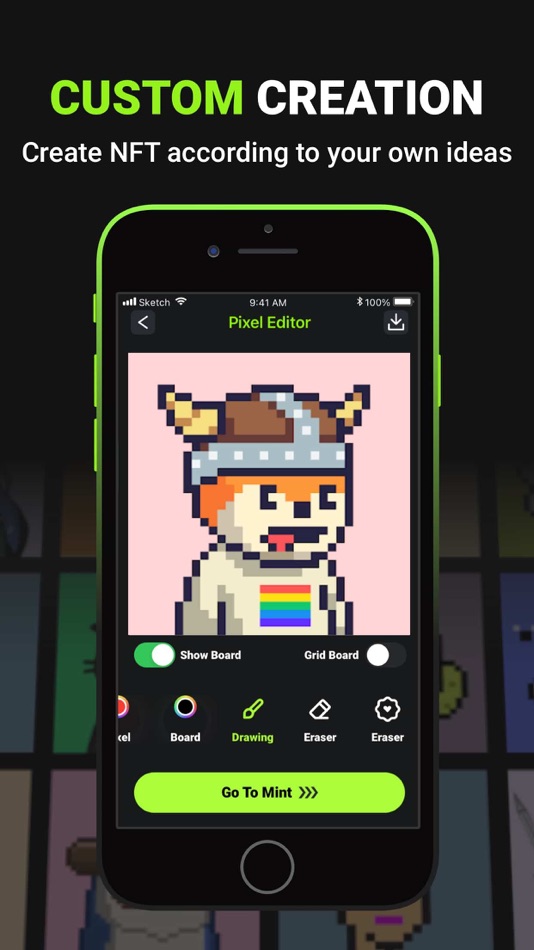#3. NFT Kit: Pixel Art NFT Creator (iOS) 由: ASOFLY ADS LIMITED