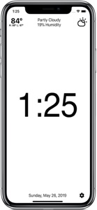 Clock Simplicity screenshot #2 for iPhone