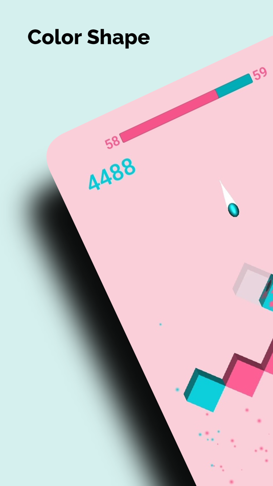 #1. Color Shape! (iOS) Podle: Antonis Panoris