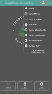 chabot canyon racquet club iphone screenshot 4