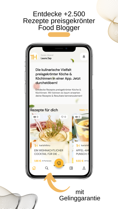 Thiru Rezepte & Einkaufsliste Screenshot