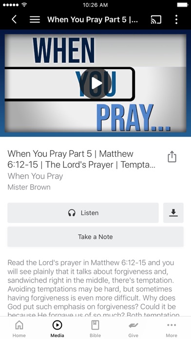 Proclaim Ministries Screenshot