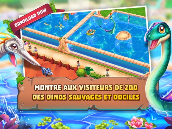 Screenshot #5 pour Dinosaur Park: Primeval Zoo