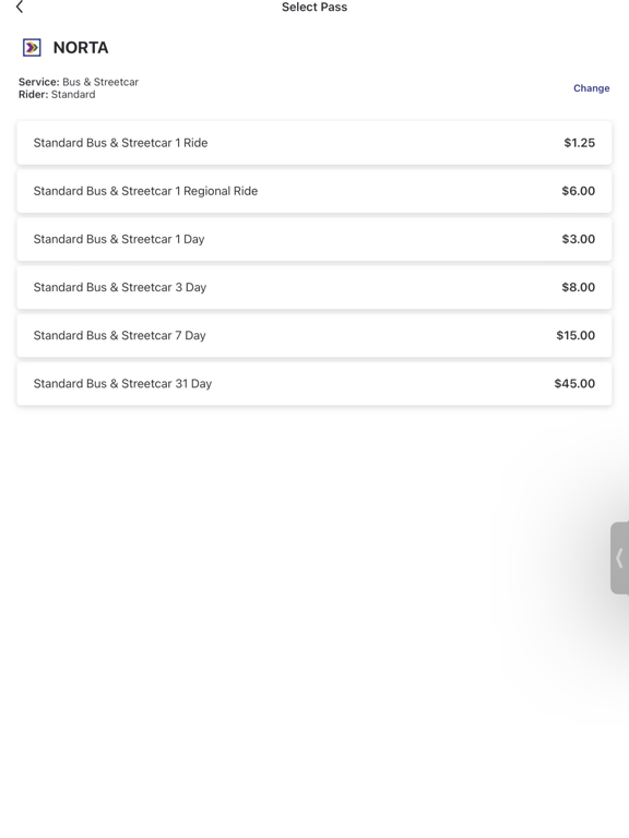 RTA Le Pass iPad screenshot 4 - Travel app