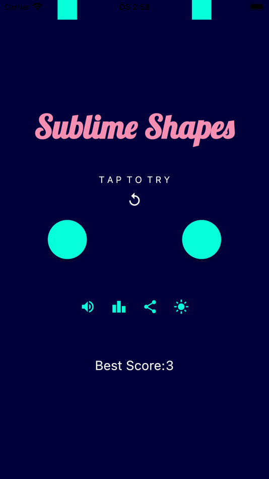 #3. Sublime Shapes (iOS) 由: Cihan Uyaroglu