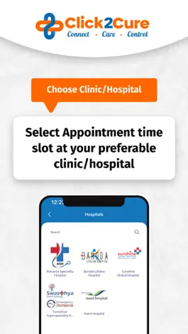 Game screenshot Click2Cure - Health App apk