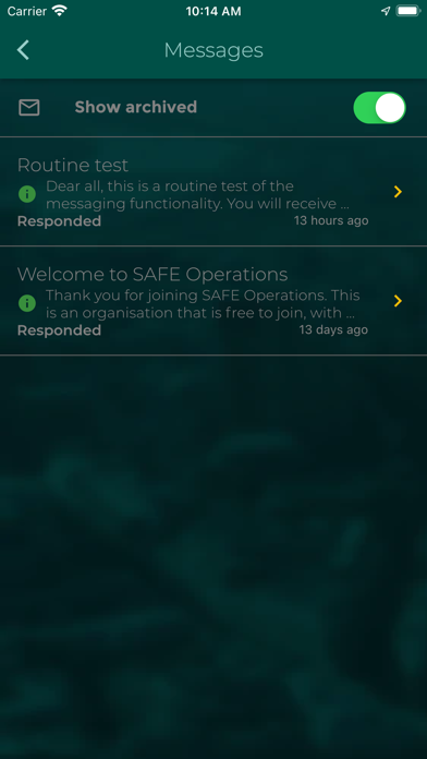 SAFE Business Screenshot