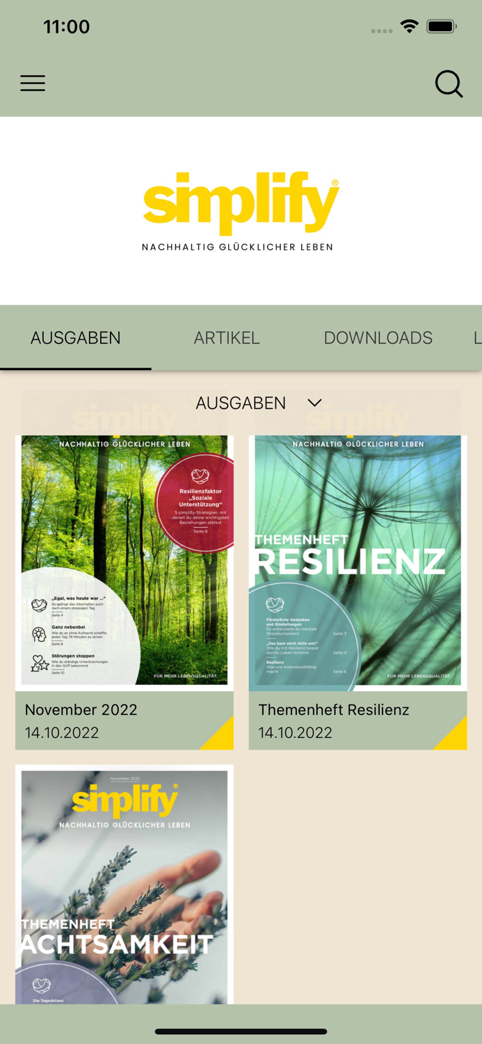 simplify® glücklicher leben