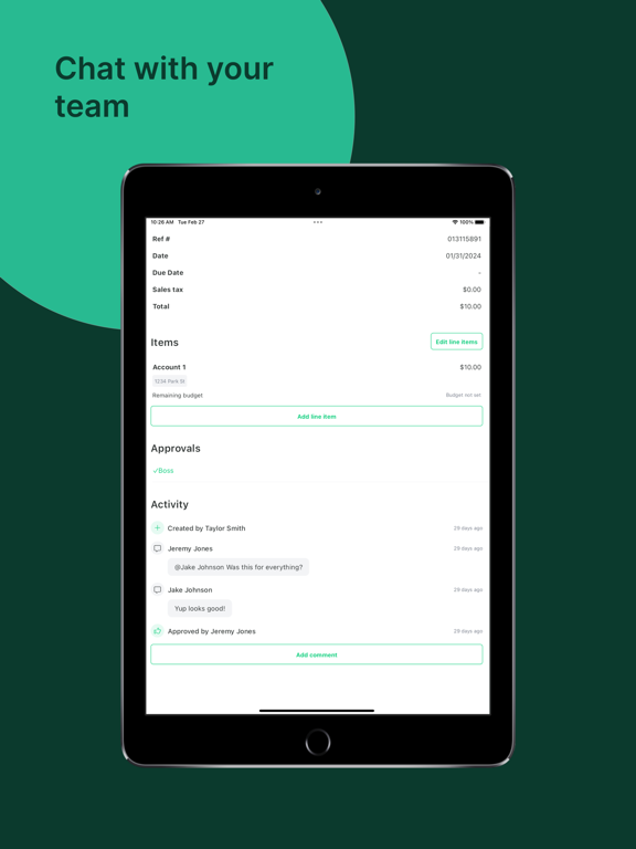 Adaptive Build iPad screenshot 5 - Finance app