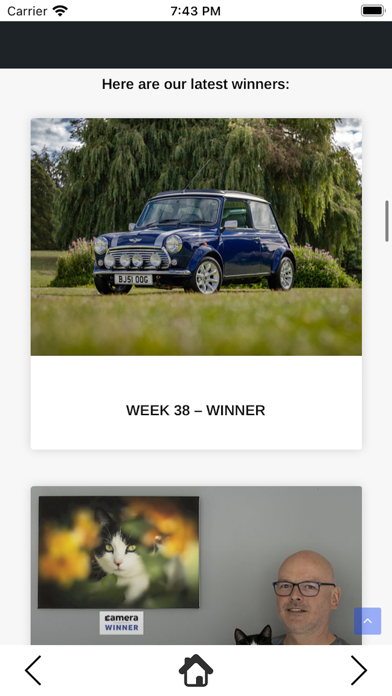 Camera Competitions Screenshot