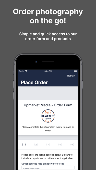 Upmarket Media Screenshot