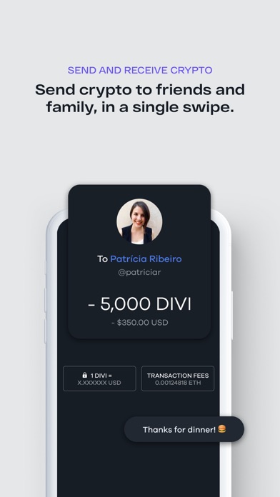 Divi Wallet: Crypto & Staking Screenshot