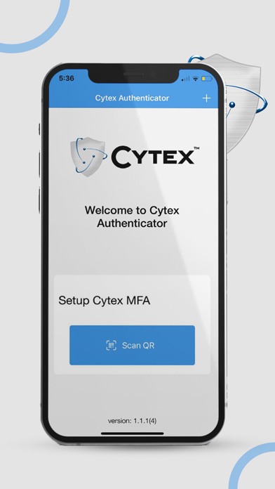 Cytex Authenticator Screenshot