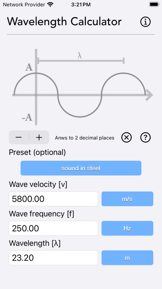 #2. Wavelength Calculator (iOS) 由: Nitrio