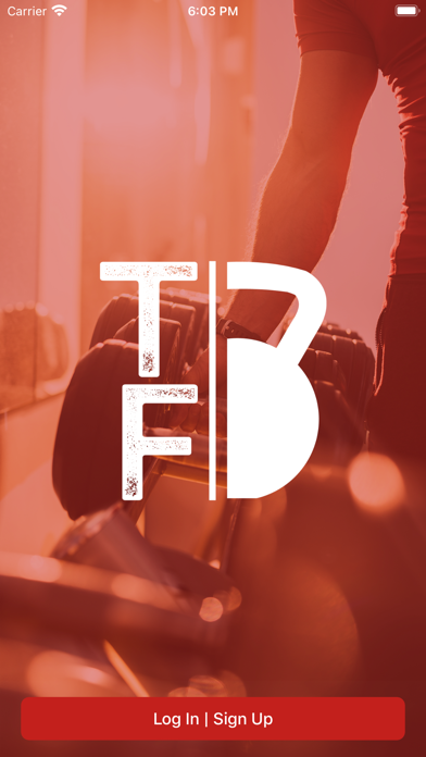 ThriveFitnessSD. Screenshot