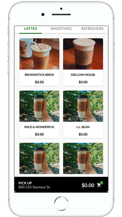 Chocolate Moose Coffee Screenshot