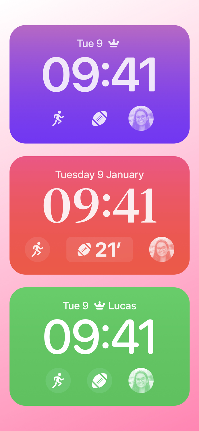 Lock Screen Icon Widgets