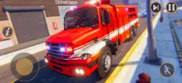 Game screenshot Огонь грузовик пожарный спасат mod apk