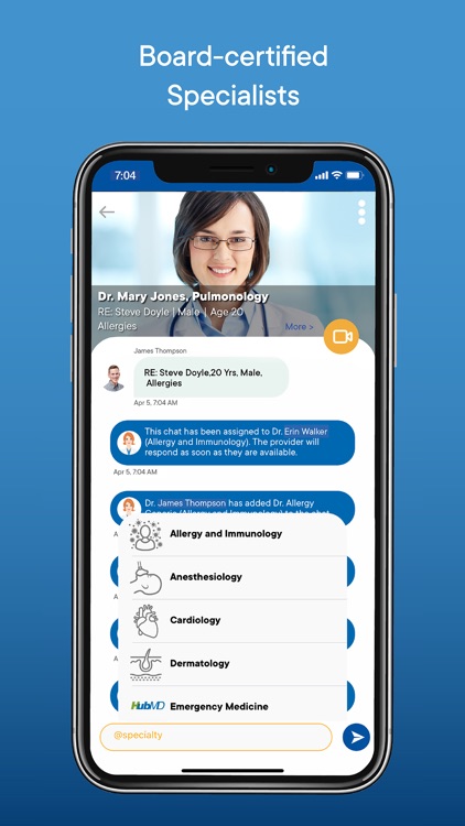 HubMD Chat