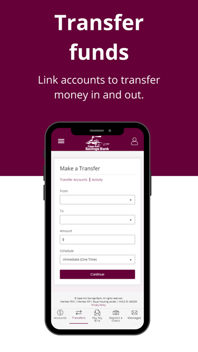 Cape Ann Savings Bank Mobile Screenshot
