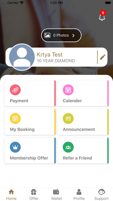 Long Vision Hospitality App Screenshot