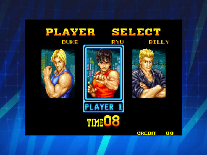 BURNING FIGHT ACA NEOGEO