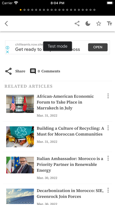 Morocco World News screenshot 3