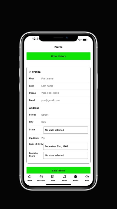 Verts Neighborhood Dispensary Screenshot
