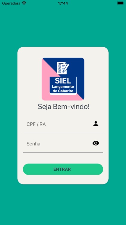 SIEL Lançamento de Gabarito