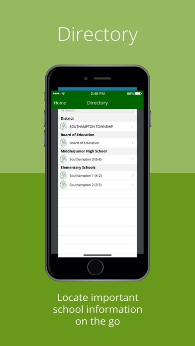 Southampton Township Schools Screenshot