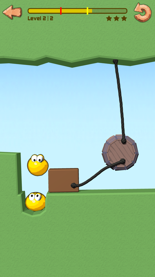 #1. Draw the Rope (iOS) 由: MADFATCAT